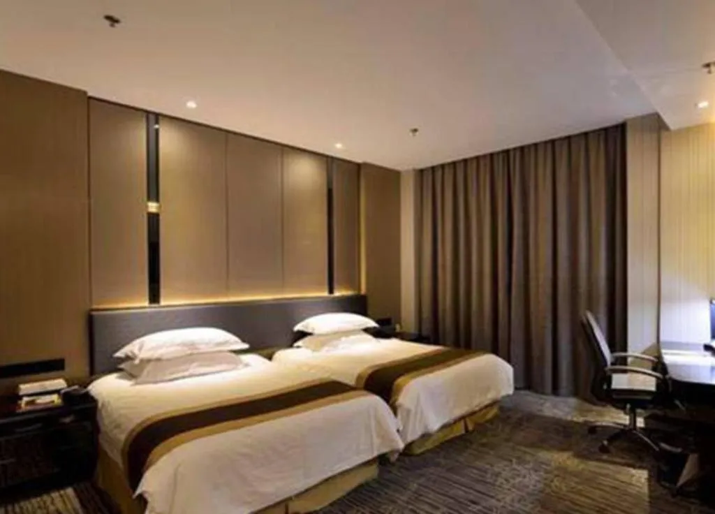 Bed in Harbin Splendent Hotel