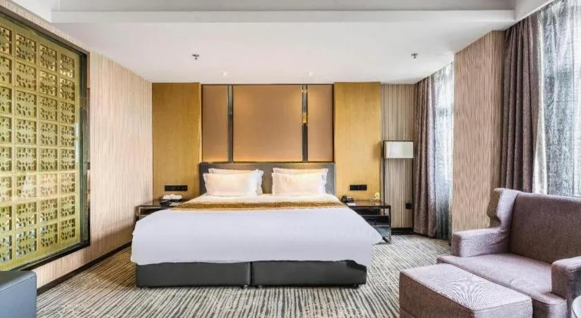 Bed in Harbin Splendent Hotel