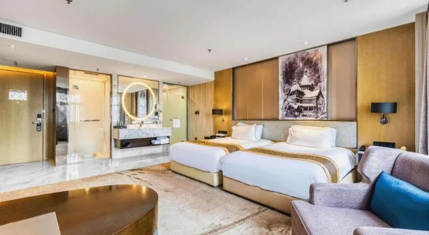 Bed in Harbin Splendent Hotel