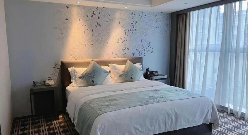 Bed in Yongzhou Chuang Fa Cheng XiaoXiangYi Hotel