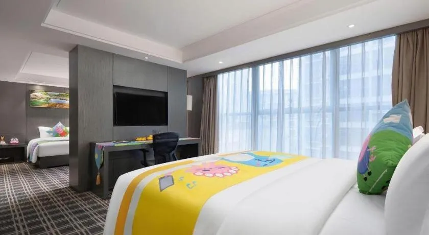 Bed in Yongzhou Chuang Fa Cheng XiaoXiangYi Hotel