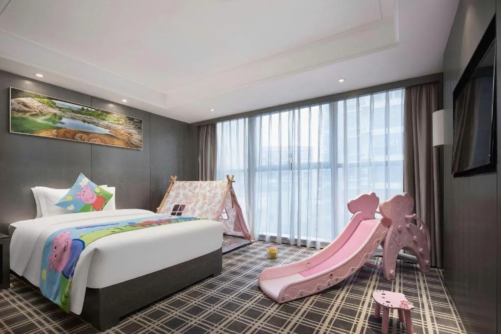 Bed in Yongzhou Chuang Fa Cheng XiaoXiangYi Hotel