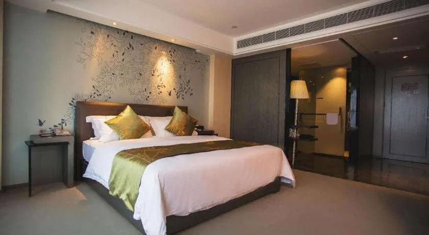 Bed in Yongzhou Chuang Fa Cheng XiaoXiangYi Hotel