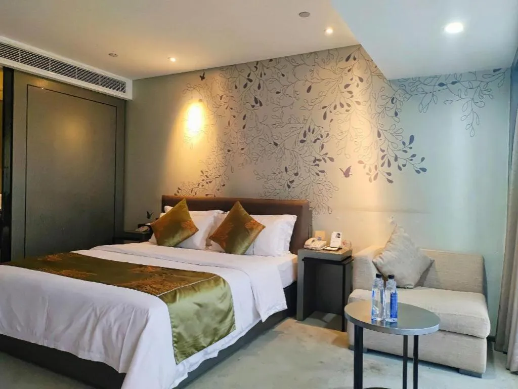 Bed in Yongzhou Chuang Fa Cheng XiaoXiangYi Hotel