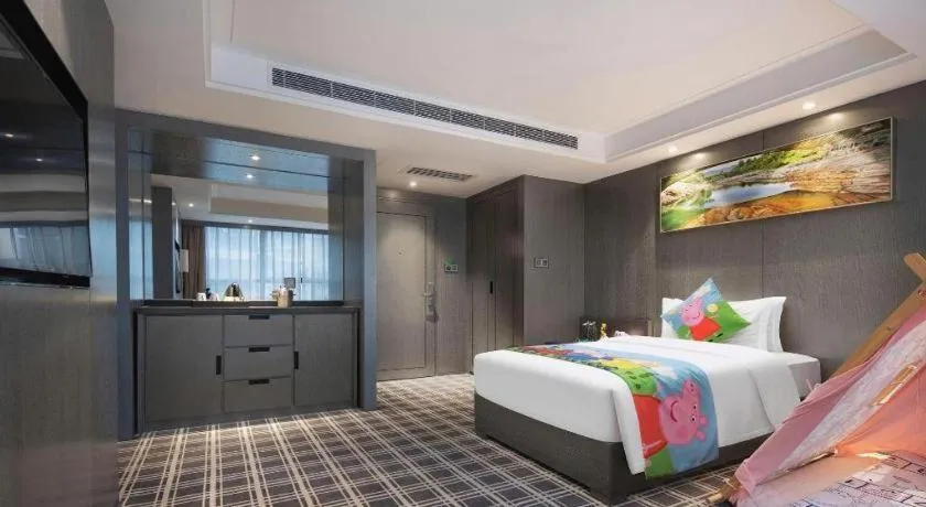 Bed in Yongzhou Chuang Fa Cheng XiaoXiangYi Hotel