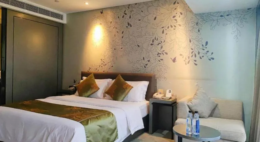 Bed in Yongzhou Chuang Fa Cheng XiaoXiangYi Hotel