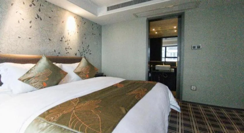 Bed in Yongzhou Chuang Fa Cheng XiaoXiangYi Hotel