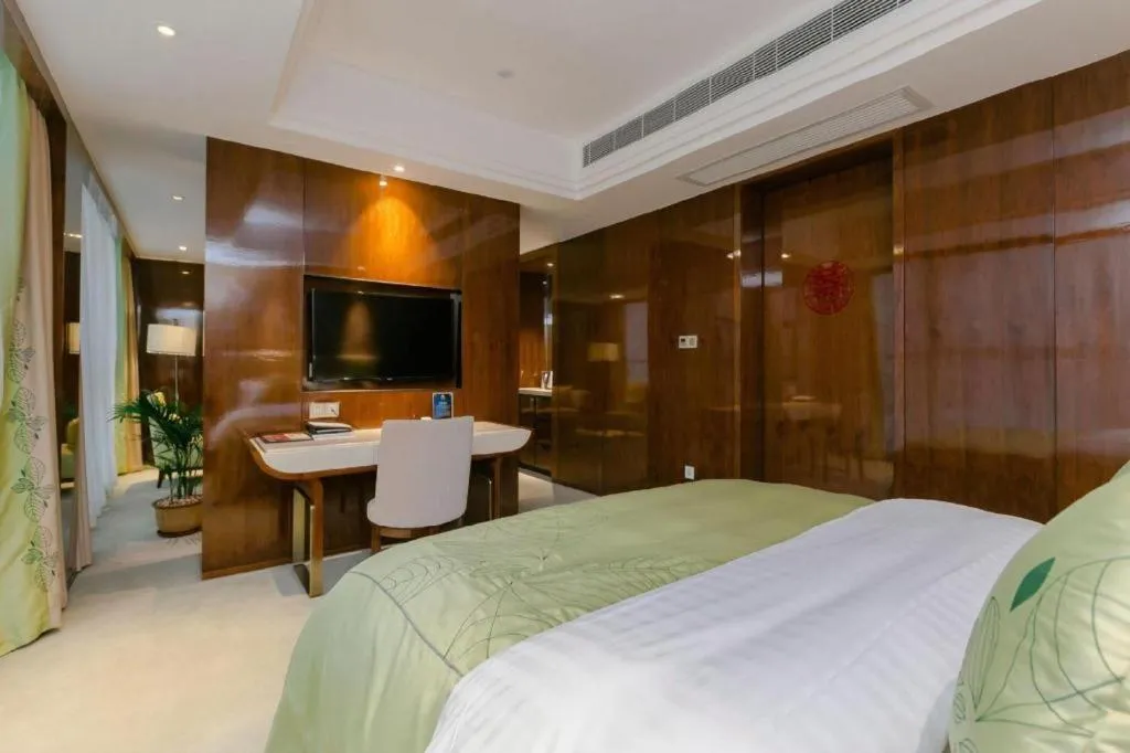 Bed in Yongzhou Chuang Fa Cheng XiaoXiangYi Hotel