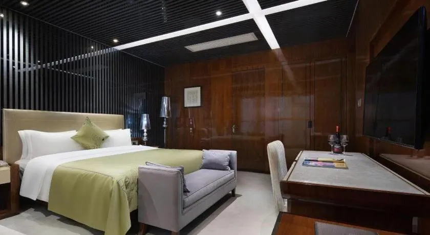 Bed in Yongzhou Chuang Fa Cheng XiaoXiangYi Hotel