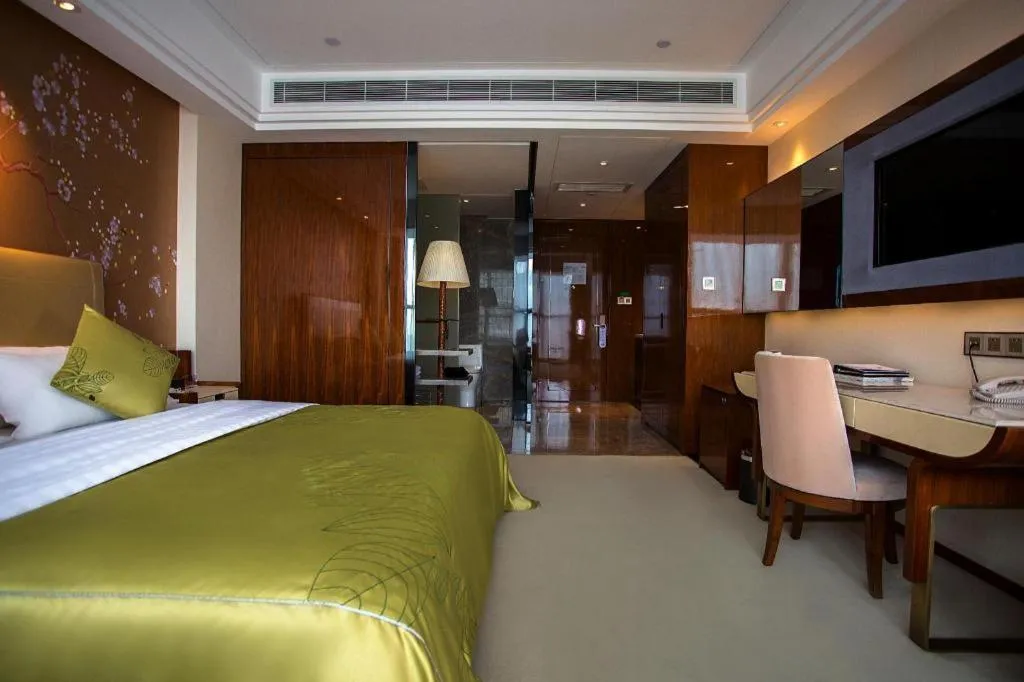 Bed in Yongzhou Chuang Fa Cheng XiaoXiangYi Hotel