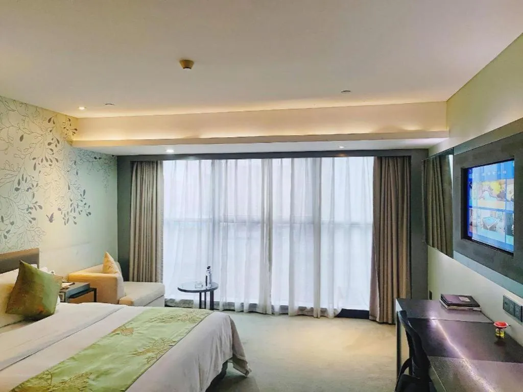 Bed in Yongzhou Chuang Fa Cheng XiaoXiangYi Hotel