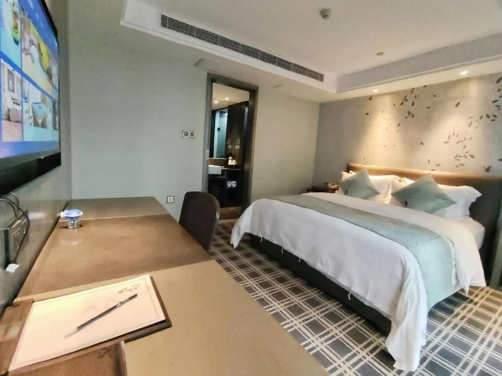 Bed in Yongzhou Chuang Fa Cheng XiaoXiangYi Hotel