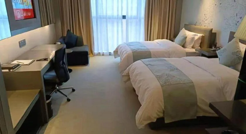 Bed in Yongzhou Chuang Fa Cheng XiaoXiangYi Hotel