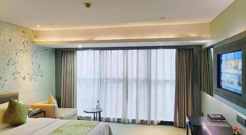 Bed in Yongzhou Chuang Fa Cheng XiaoXiangYi Hotel