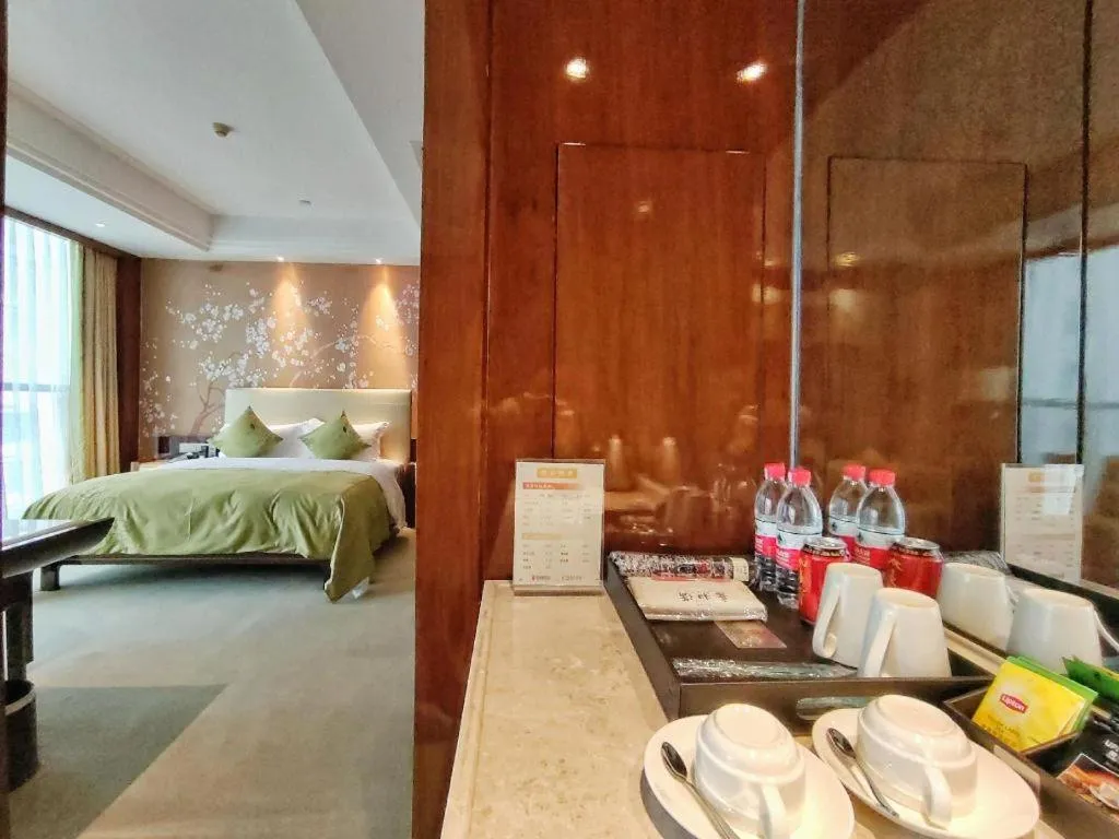 Bed in Yongzhou Chuang Fa Cheng XiaoXiangYi Hotel