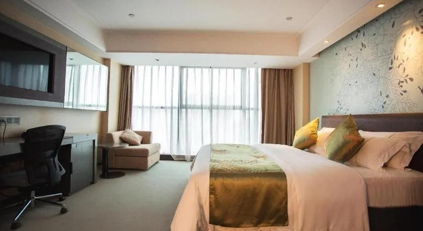 Bed in Yongzhou Chuang Fa Cheng XiaoXiangYi Hotel