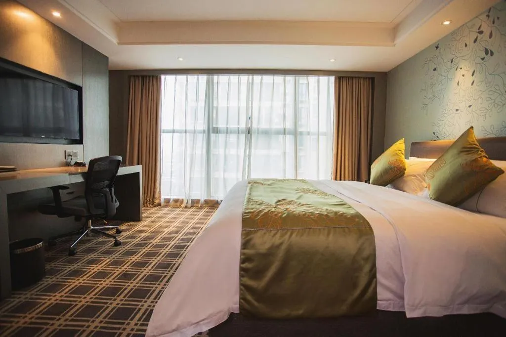 Bed in Yongzhou Chuang Fa Cheng XiaoXiangYi Hotel