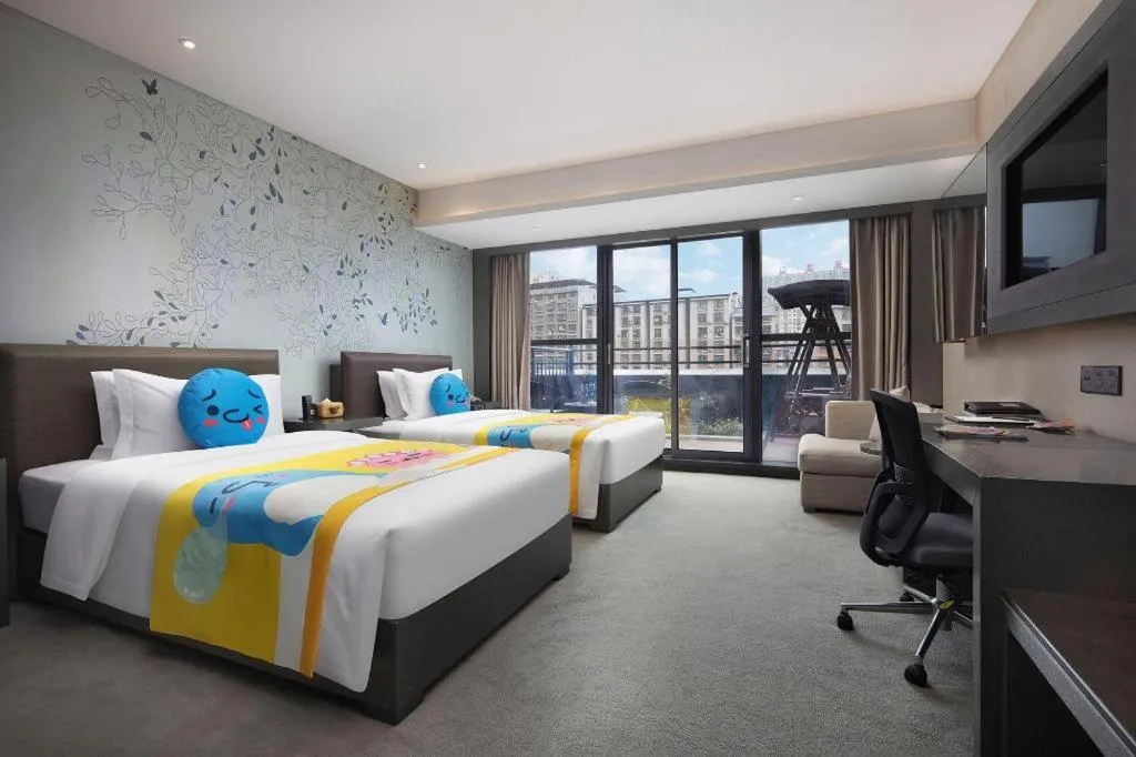 Bed in Yongzhou Chuang Fa Cheng XiaoXiangYi Hotel