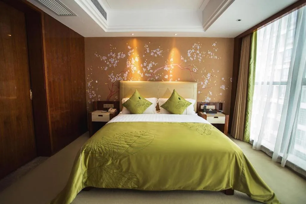 Bed in Yongzhou Chuang Fa Cheng XiaoXiangYi Hotel