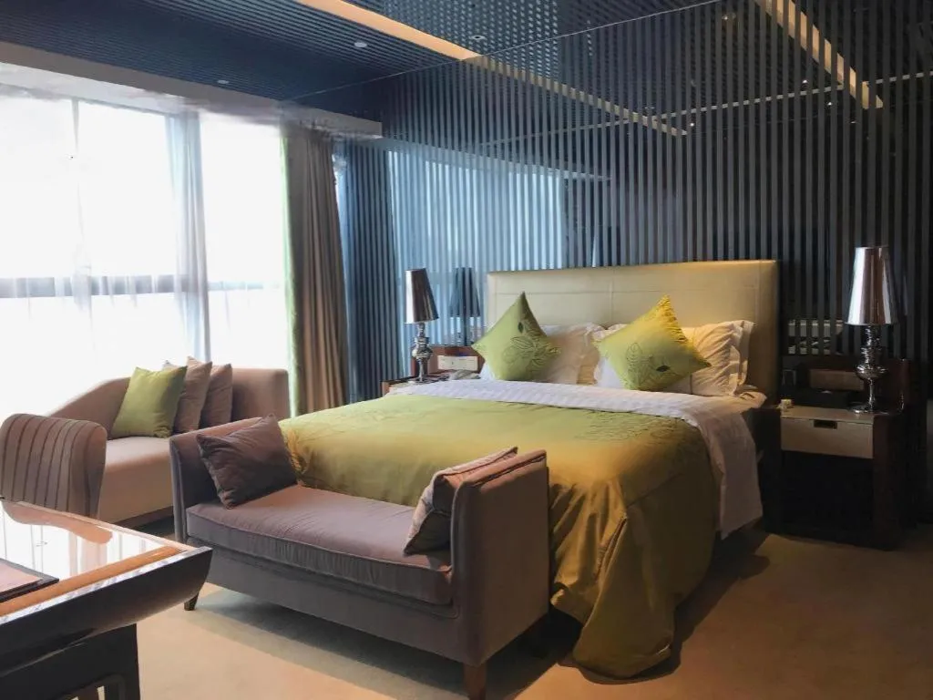 Bed in Yongzhou Chuang Fa Cheng XiaoXiangYi Hotel