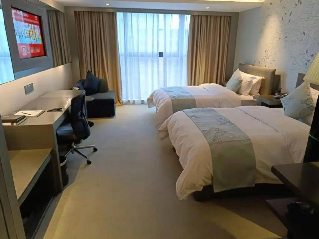 Bed in Yongzhou Chuang Fa Cheng XiaoXiangYi Hotel