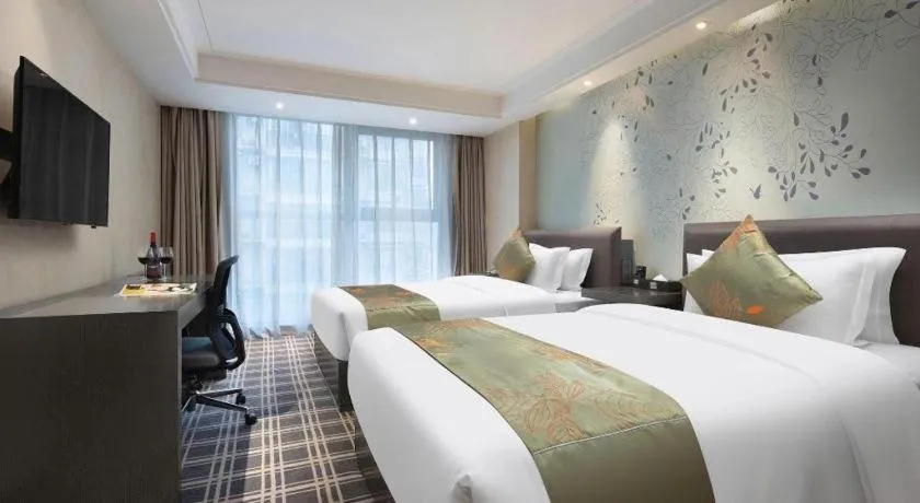 Bed in Yongzhou Chuang Fa Cheng XiaoXiangYi Hotel