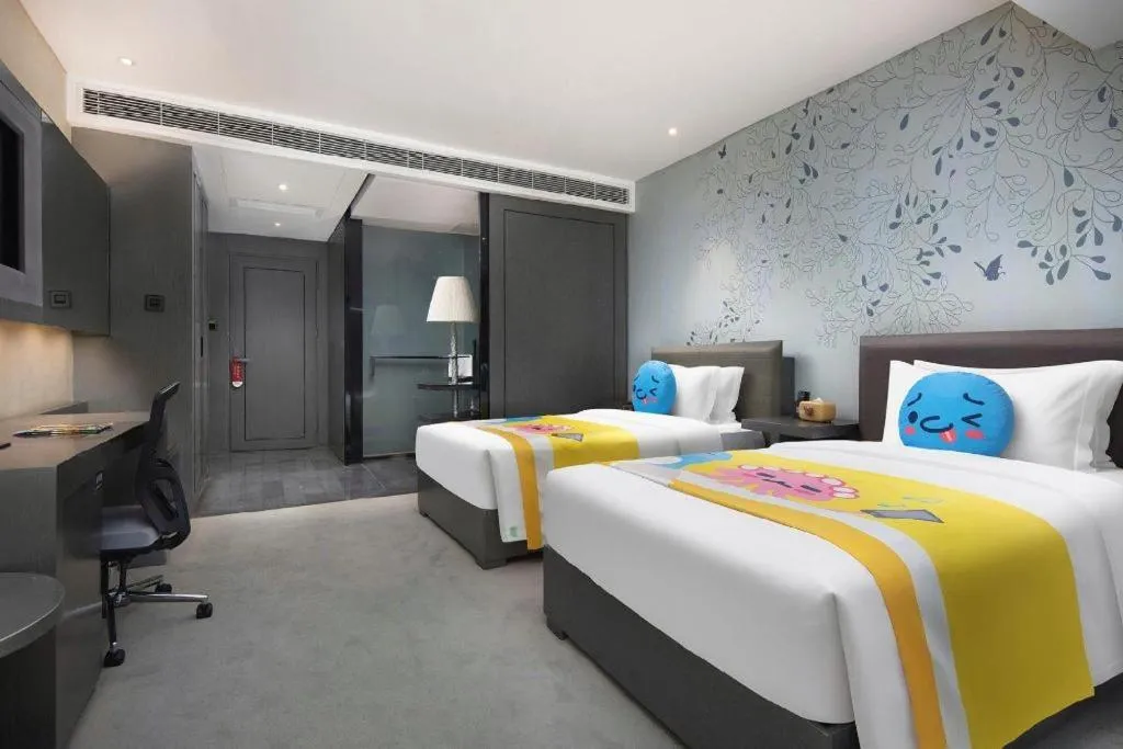 Bed in Yongzhou Chuang Fa Cheng XiaoXiangYi Hotel