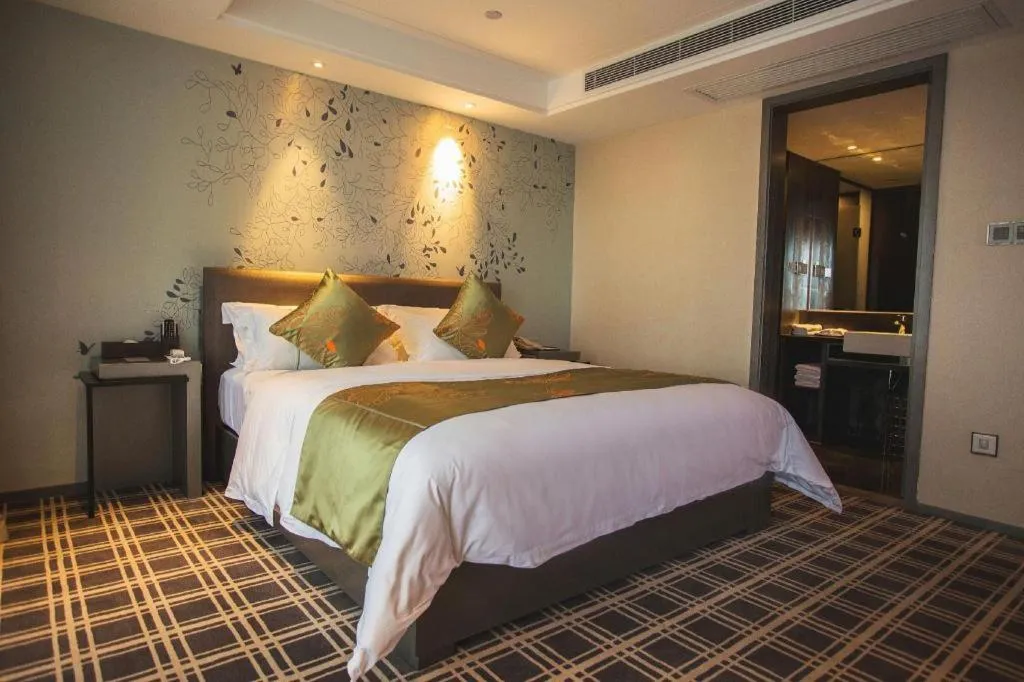 Bed in Yongzhou Chuang Fa Cheng XiaoXiangYi Hotel