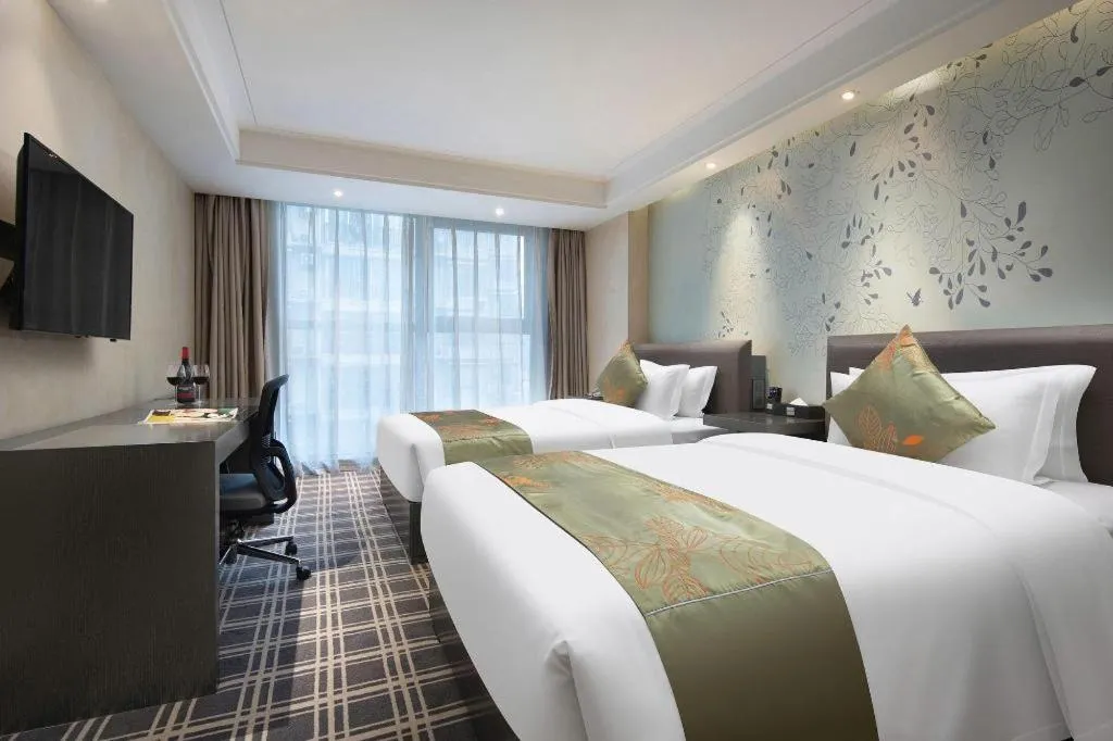 Bed in Yongzhou Chuang Fa Cheng XiaoXiangYi Hotel