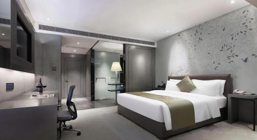 Bed in Yongzhou Chuang Fa Cheng XiaoXiangYi Hotel