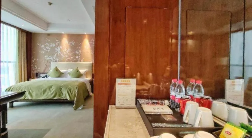 Bed in Yongzhou Chuang Fa Cheng XiaoXiangYi Hotel