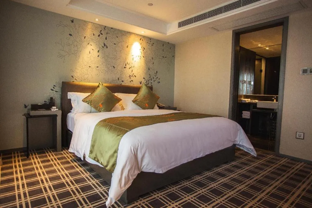 Bed in Yongzhou Chuang Fa Cheng XiaoXiangYi Hotel