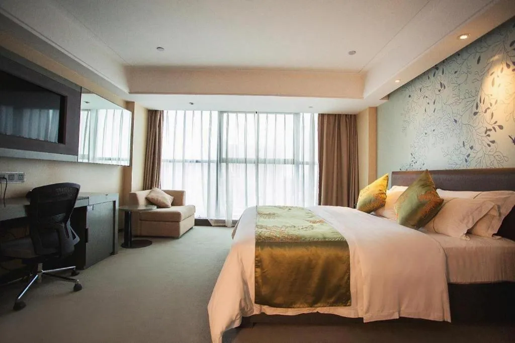 Bed in Yongzhou Chuang Fa Cheng XiaoXiangYi Hotel