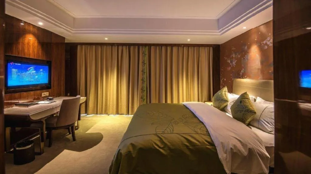 Bed in Yongzhou Chuang Fa Cheng XiaoXiangYi Hotel