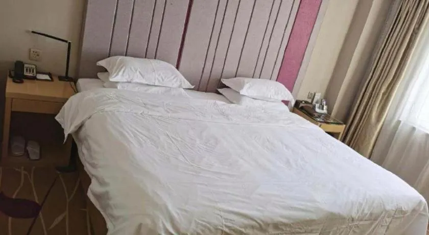 Bed in Lavande Hotel Yantai Train Station Branch