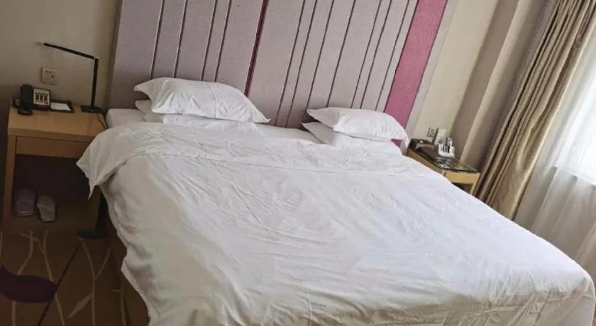 Bed in Lavande Hotel Yantai Train Station Branch