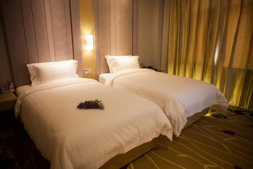 Bed in Lavande Hotel Yantai Train Station Branch