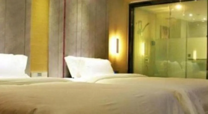 Bed in Lavande Hotel Yantai Train Station Branch