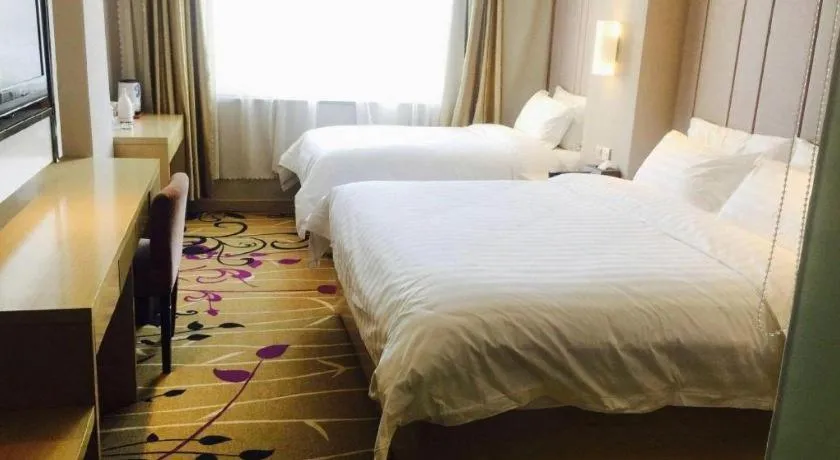 Bed in Lavande Hotel Yantai Train Station Branch