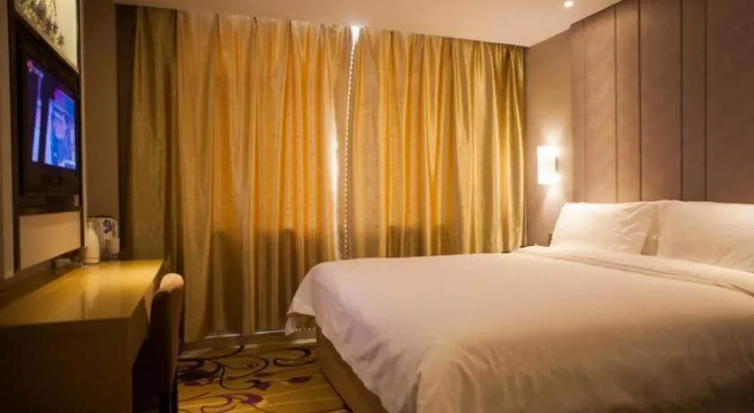 Bed in Lavande Hotel Yantai Train Station Branch