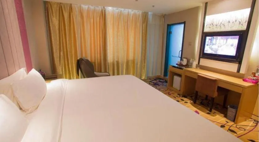 Bed in Lavande Hotel Yantai Train Station Branch