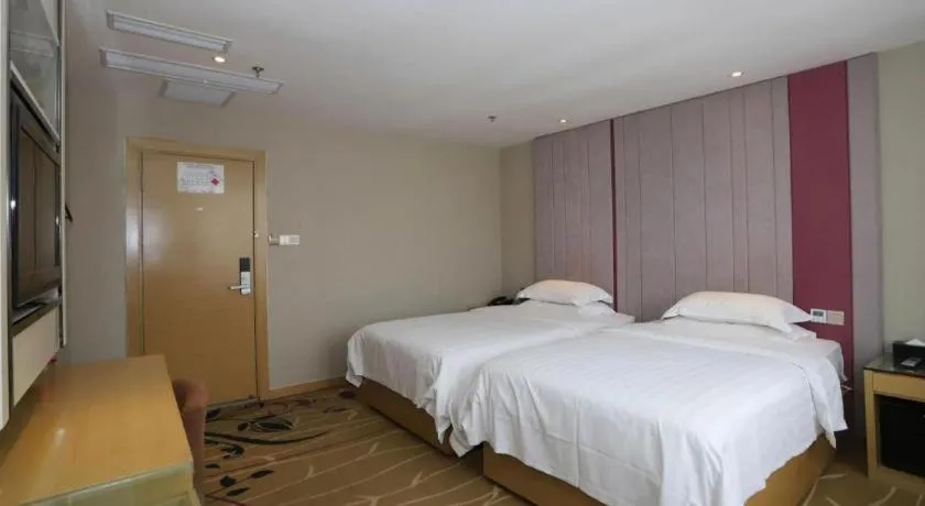 Bed in Lavande Hotel Yantai Train Station Branch