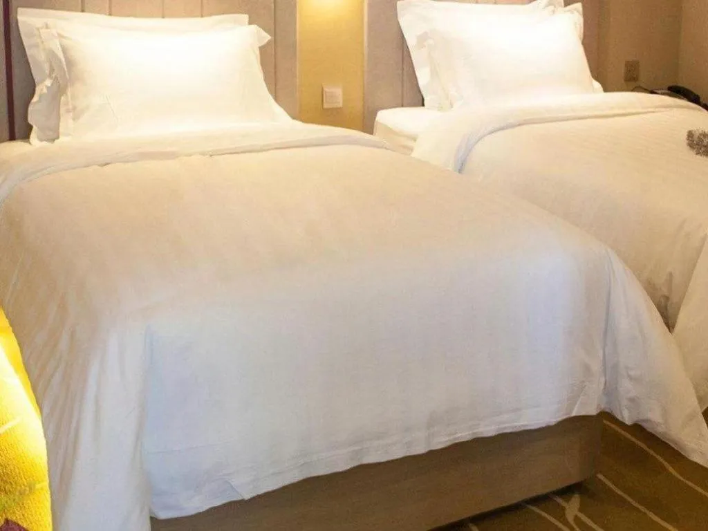 Bed in Lavande Hotel Yantai Train Station Branch