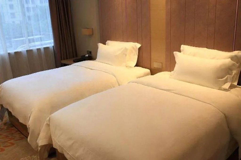 Bed in Lavande Hotel Yantai Train Station Branch