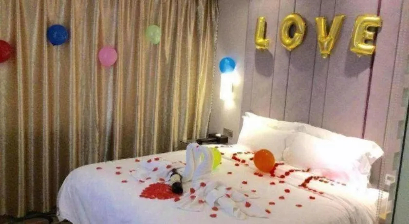 Bed in Lavande Hotel Yantai Train Station Branch