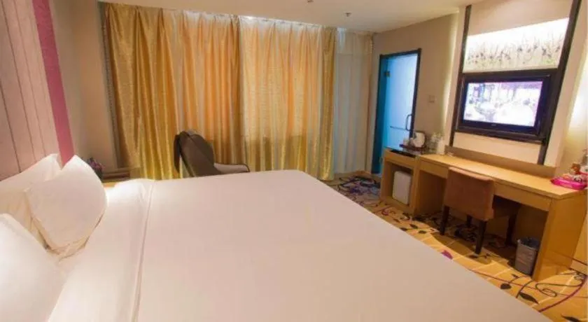 Bed in Lavande Hotel Yantai Train Station Branch