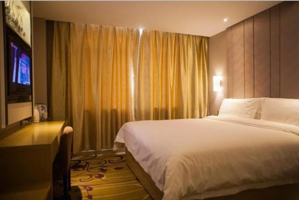 Bed in Lavande Hotel Yantai Train Station Branch