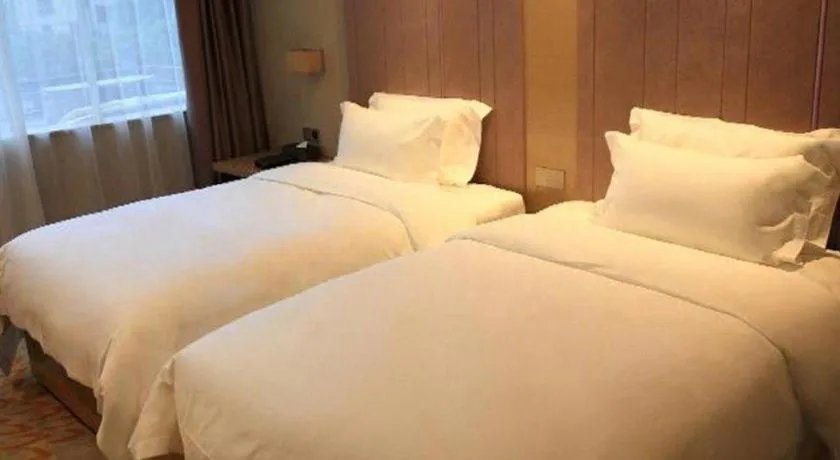 Bed in Lavande Hotel Yantai Train Station Branch