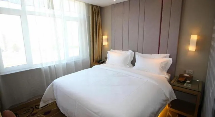 Bed in Lavande Hotel Yantai Train Station Branch