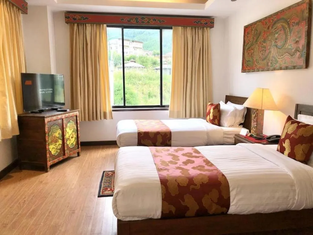 Bed in Khang Residency Thimphu